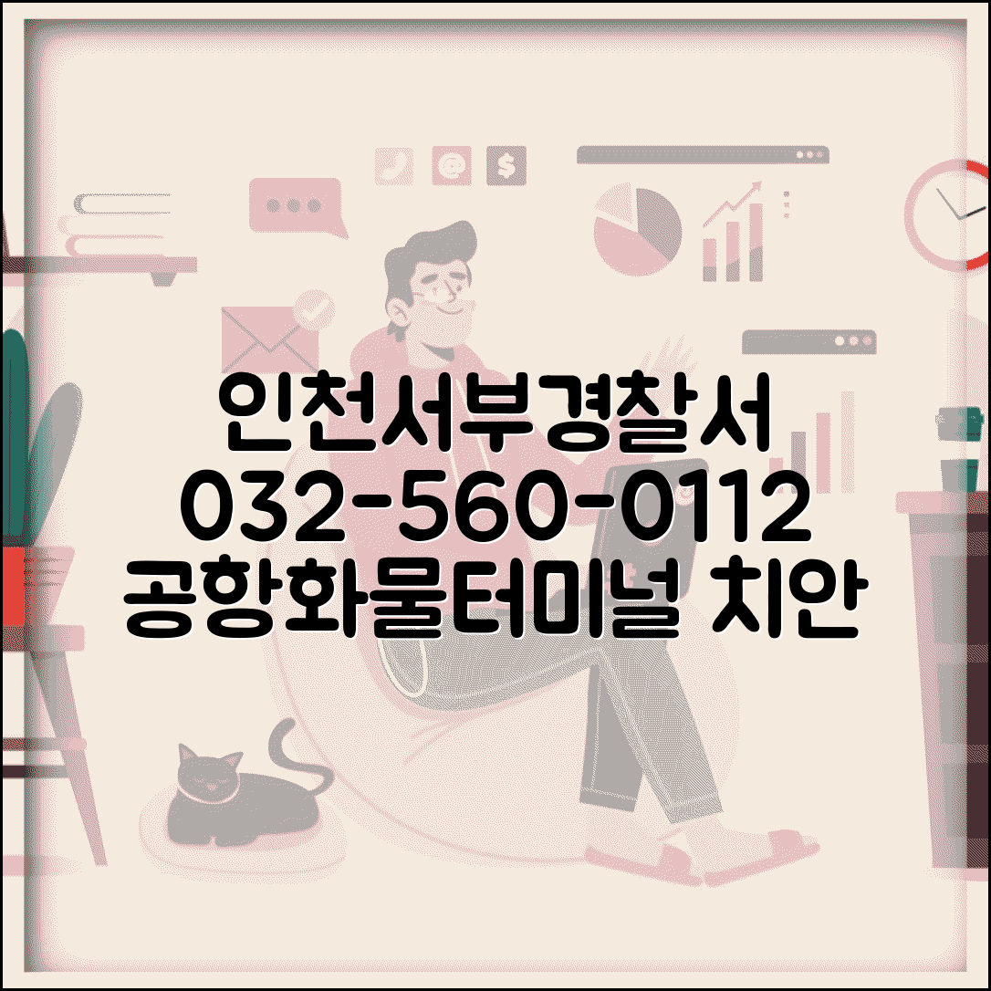 인천서부 경찰서 전화번호 032-560-0112 | 인천 서구 공항 화물터미널 치안 담당 경찰서 문의