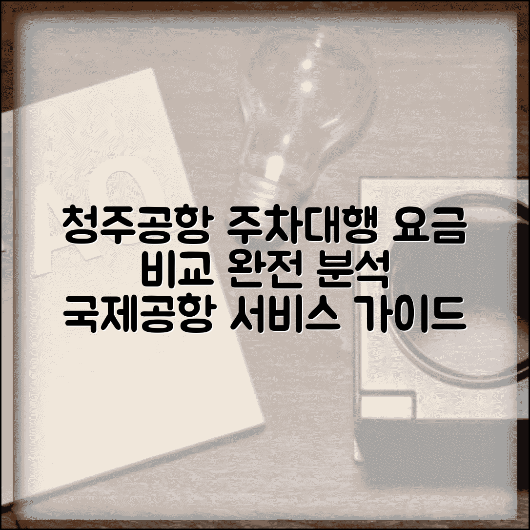 청주공항 주차대행 업체 요금 비교 | 청주국제공항 주차대행 서비스 완벽 가이드