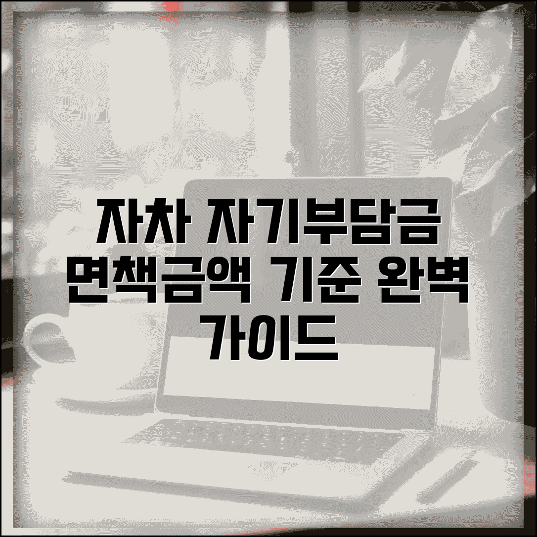 자차 자기부담금 면책금액 기준 | 자차보험 자기부담금 산정 완벽 가이드