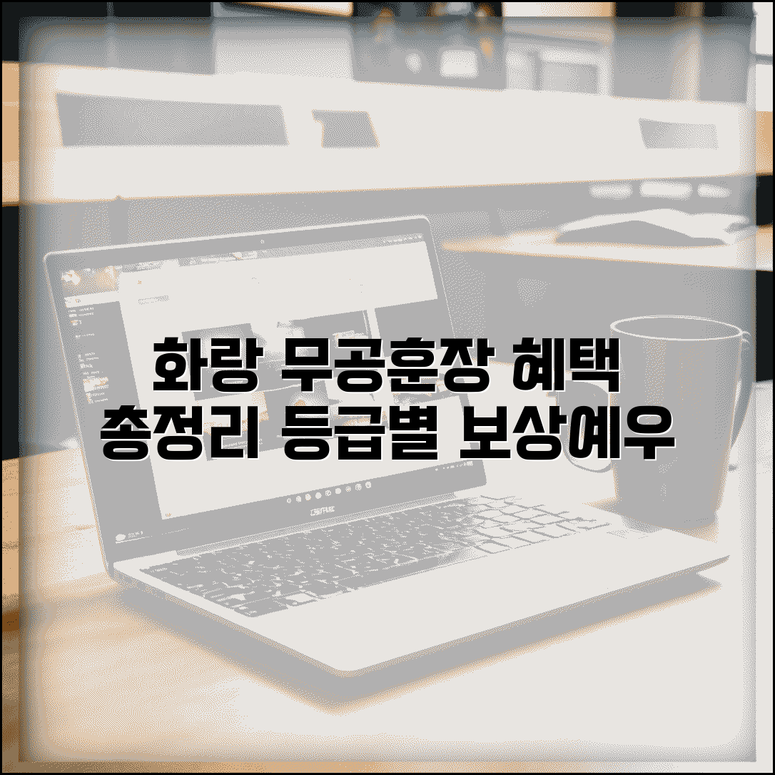 화랑무공훈장 혜택 총정리 등급별 보상과 예우