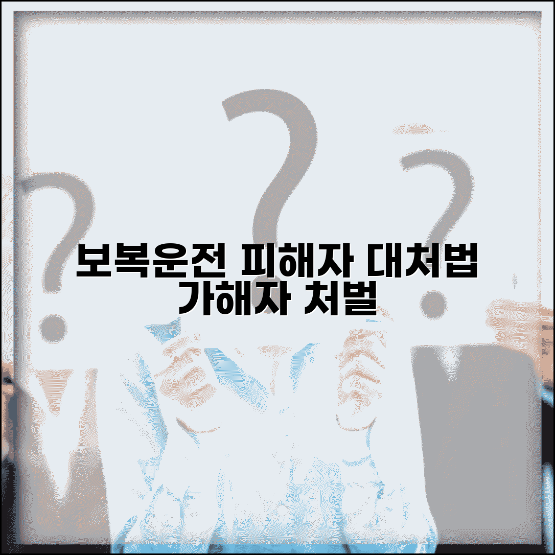 보복운전 사고 처리 방법과 가해자 처벌 대처법