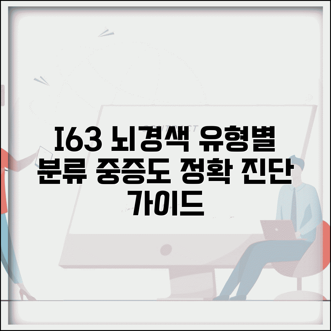 뇌경색 진단코드 I63 상세 설명 유형별 분류 및 중증도 판단