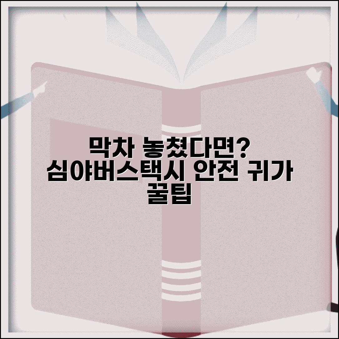 지하철 막차 놓쳤을 때 대처법 | 심야버스·택시 이용해 안전하게 귀가하는 방법