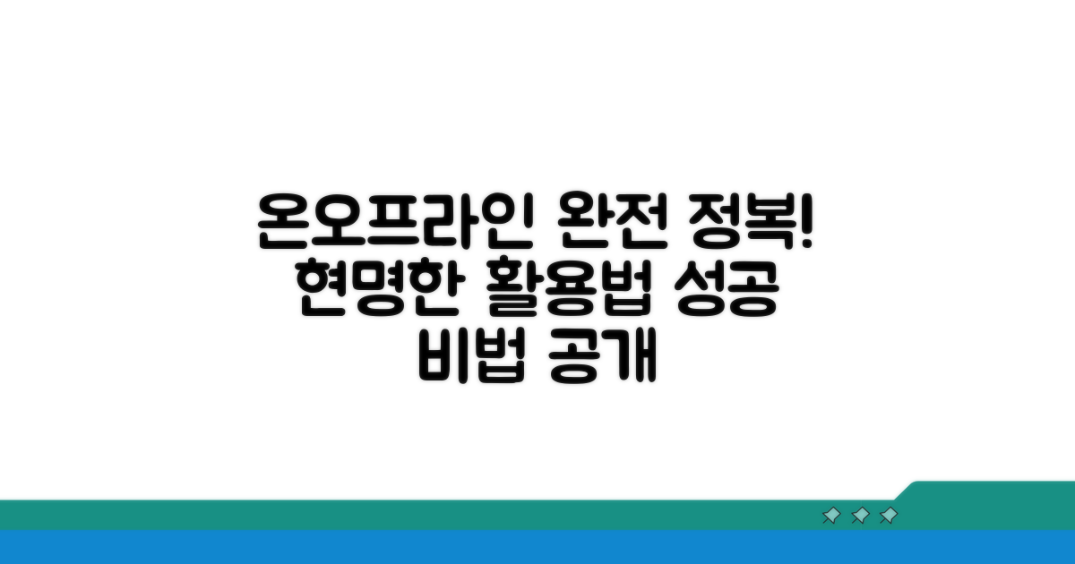 온라인/오프라인 활용 완벽 가이드