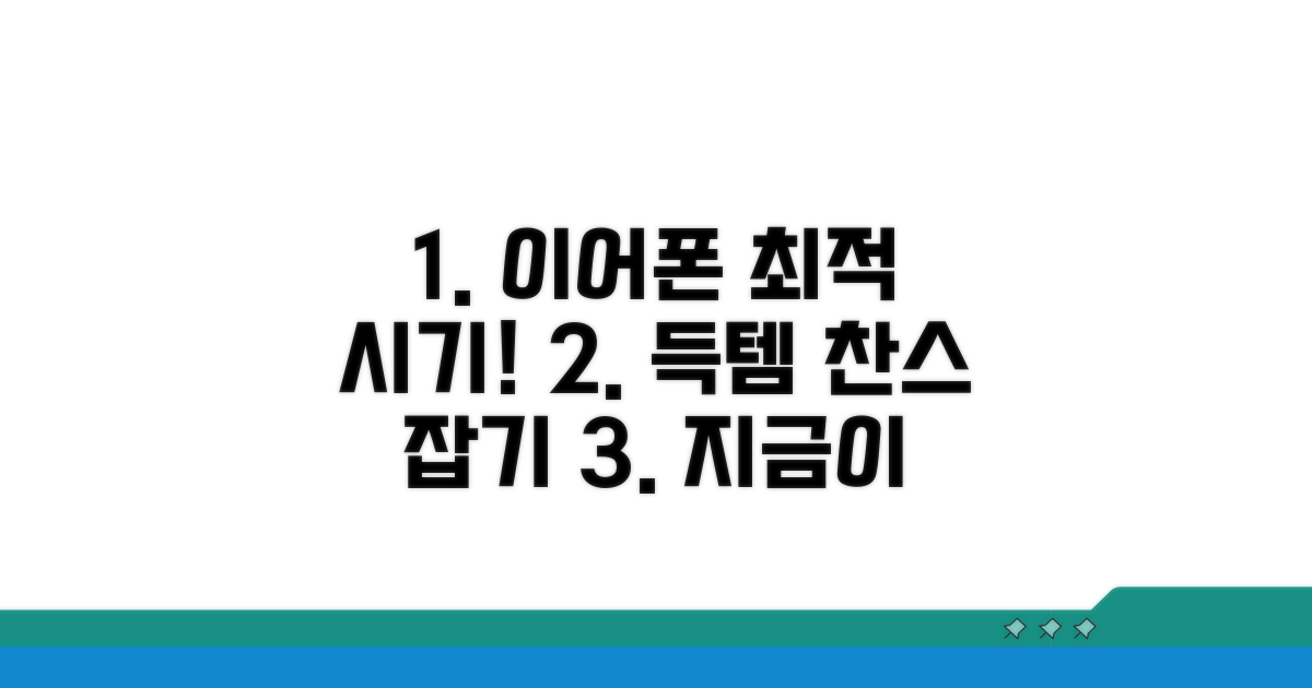 이어폰 최적 구매 시기 분석