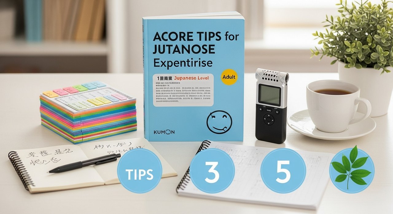 성인 구몬 일본어 교재 활용 노하우: 5가지 핵심 팁 공개