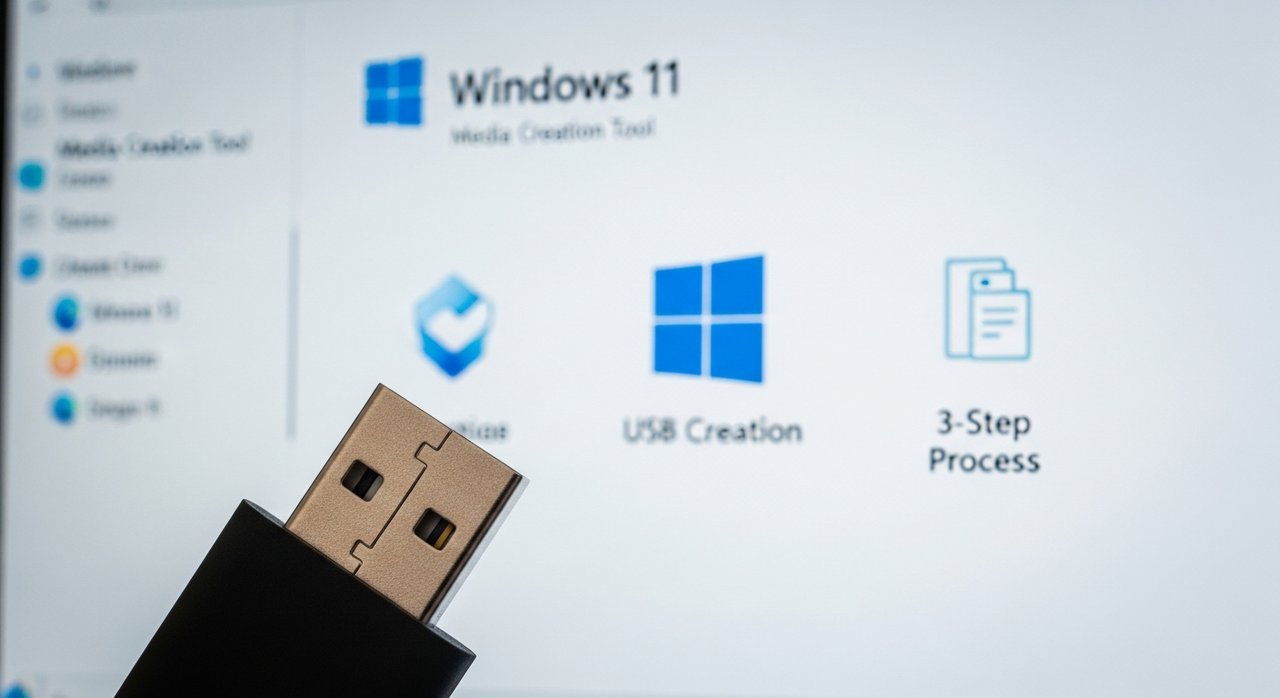 윈도우11 설치 USB 제작방법, 미디어 생성 도구 활용 3단계 완벽 정복