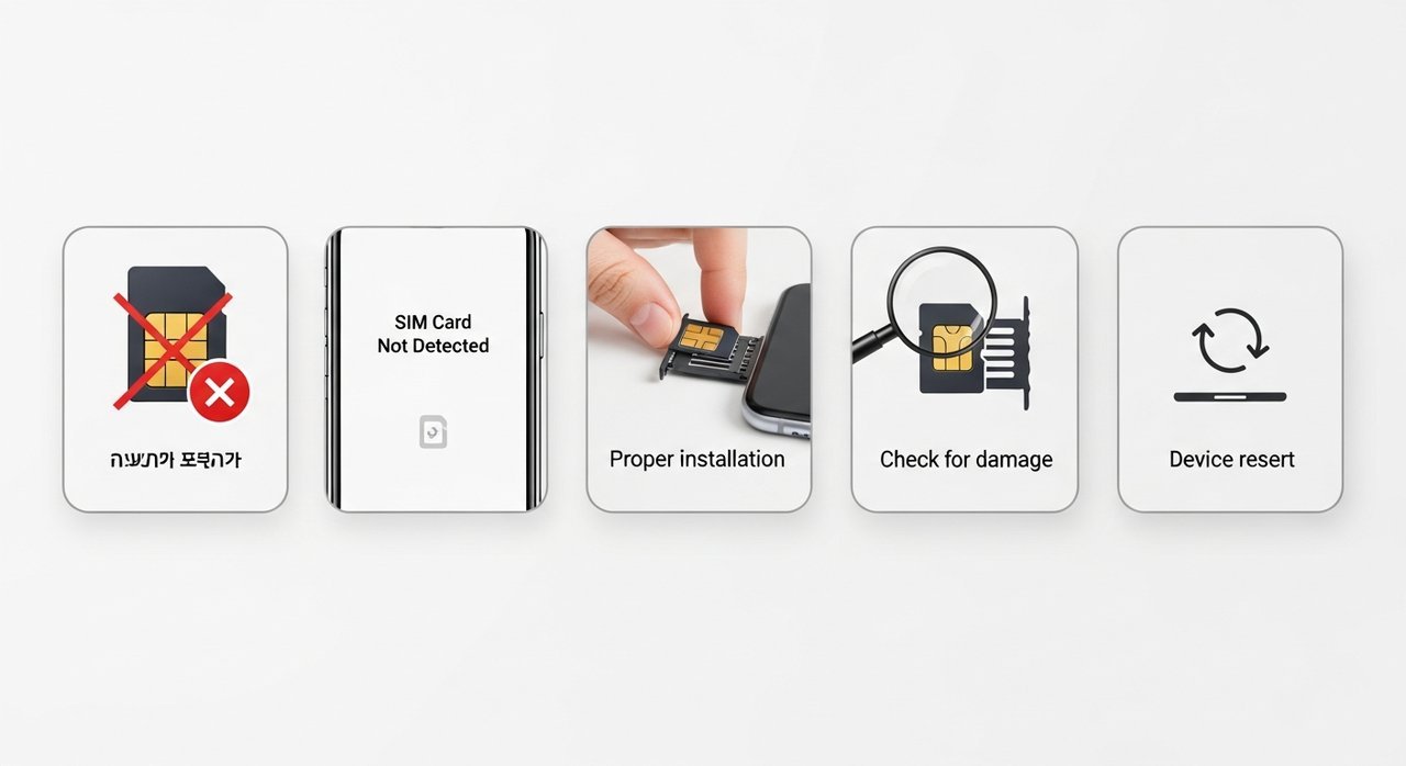 유심 인식 안될때 | 유심카드 오류 + 인식 실패 해결법 5가지 완벽 분석