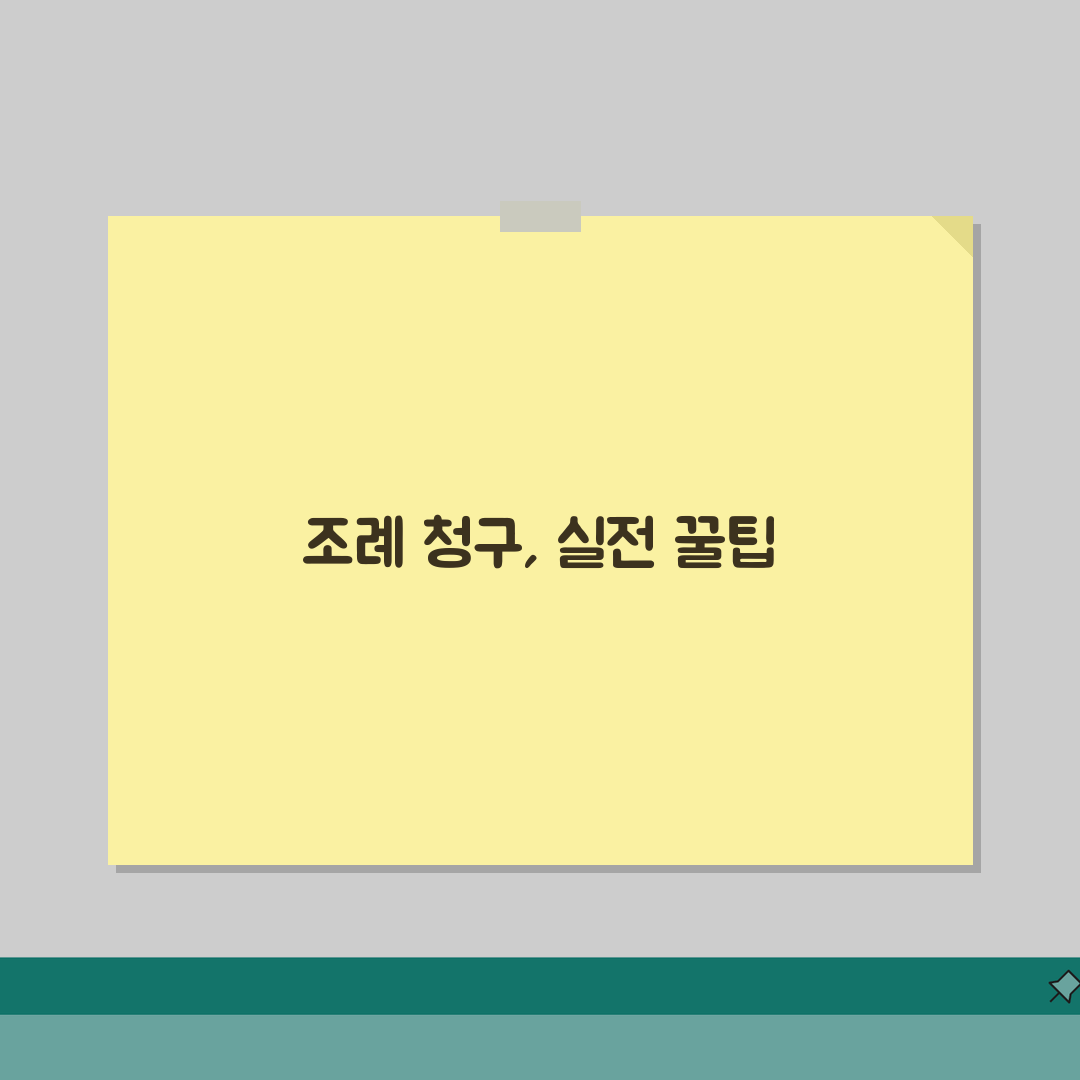 조례 제정 청구 방법 서명 수 | 주민 조례 제정 청구 절차 체험기, 직접 해보니 알겠어요